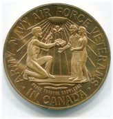 Canadian Forces Commemorative Bronze Medallion
