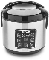 Cool-Touch Digital Rice Cooker and Food Steamer by Aroma