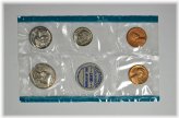 1968 Proof and Uncirculated Coin Set