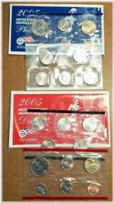 The Complete 2005 US Mint Uncirculated Coin Set