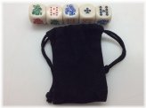 Deluxe Velvet Bag Poker Dice Set