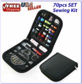 Complete Sewing Set with 70 Essential Pieces for Home and Travel