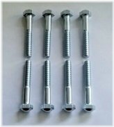 Acorn Head Leg Bolt Set for Pinball Machines