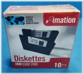 High-Density Floppy Diskettes Pack