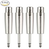 AudioLink Adapter Pack - 3Pin XLR Female to 1/4" Mono Male