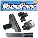 Complete Cleaning Kit for 1 1/4" Vacuum Hoses by MaximalPower