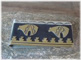 Southwestern Bear Money Clip by Singer