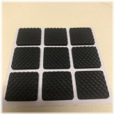 Black Floor Protector Pads