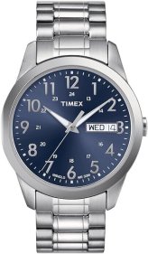 Silver Glow Day/Date Expansion Watch