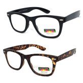 Tri-Focus Square Reading Glasses