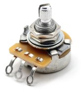 Classic Audio Control Potentiometer - Short Split Shaft