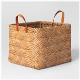 Herringbone Cube Basket