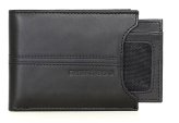 Stealth Black Leather Wallet