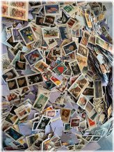 Mixed Vintage US Postage Stamp Lot (200 Pieces)