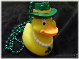 Lucky Duck Necklace for St. Patrick's Day