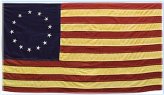 Colonial Heritage Betsy Ross 13-Star Tea-Stained Flag