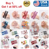 Wrap & Stick Nail Art Decals - Effortlessly Elevate Your Manicure Game!