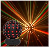 Colorful Mirror Ball Light Array