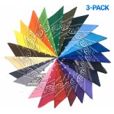 Paisley Print Cotton Bandana Set