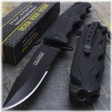 Glass Breaker Tactical Folding Pocket Knife