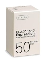 Glucocard Expression Blood Test Strips by Arkray