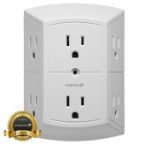 Tri-Tap Grounded Wall Adapter