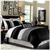 Pintuck Stripe Comforter Set