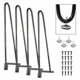 Metal Hairpin Table Leg Set