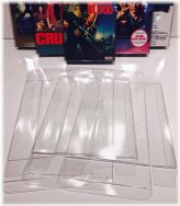 CrystalShield VHS Tape Protectors - Clear Cases for Standard Tapes