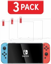 Crystal Shield for Your Nintendo Switch: A 3-Pack of Ultra Thin Clear Screen Protectors