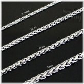 Keel Braid Necklace: A Chic Stainless Steel Statement Piece