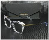 Crystal Cat Eye Eyeglasses by Dolce & Gabbana