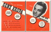 Swingin' Time Capsule: Vintage Gene Krupa Gig Booking Print