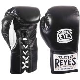 Black Safetec Professional Boxing Gloves by Cleto Reyes