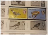 Mauritius Stamp Collection: Birds, Fish, and Birth of Prince William