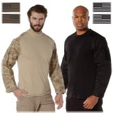 Airflow Combat Shirt with Flag Patches