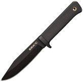 Compact Black Carbon Steel Clip Point Knife by Cold Steel