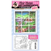 Windowpane Impressions Stamp & Die Set