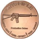 Copper M16 Round