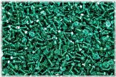 Grounding Hex Washer Head Screws - Green Zinc, 10-32 x 3/8