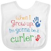 Cozy Curler Bib & Burp Cloth Set