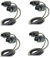 N64 Controller Extension Cords - Set of 4, 6ft Cables