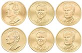 Presidential Dollar Set - 2016 P&D BU Uncirculated Mint State