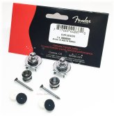 Chrome Strap Lock Set by Fender