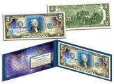 AstroTone: Colorized $2 Bill with Scorpio Zodiac Design