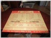 1938 Philadelphia Athletics vs. Washington Senators Scorecard