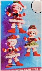 Vintage Sequin Bead Figural Ornament Kit