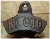 Ice Cold Vintage Wall Mount Bottle Opener