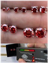 Ruby Ice Studs