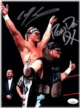 New Age Outlaws Dual Signed 8X10 Photo